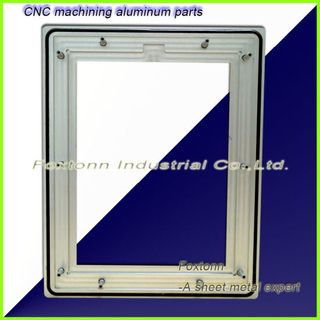 Marco de aluminio del panel de las piezas de chapa del OEM